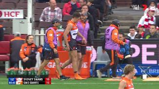 Kelly's day over early